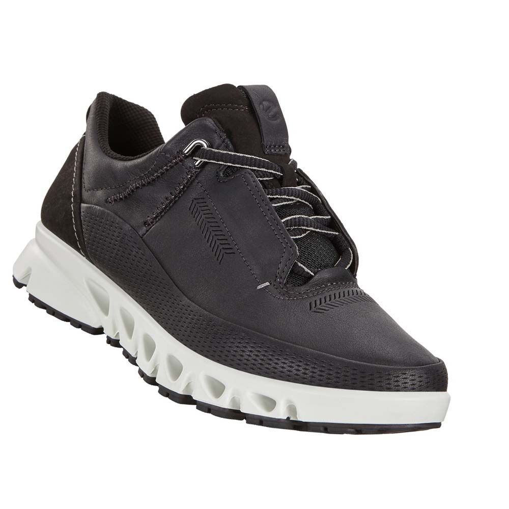 Women's Ecco Multi-vent Outdoor Sneakers Black | Canada 226XYU